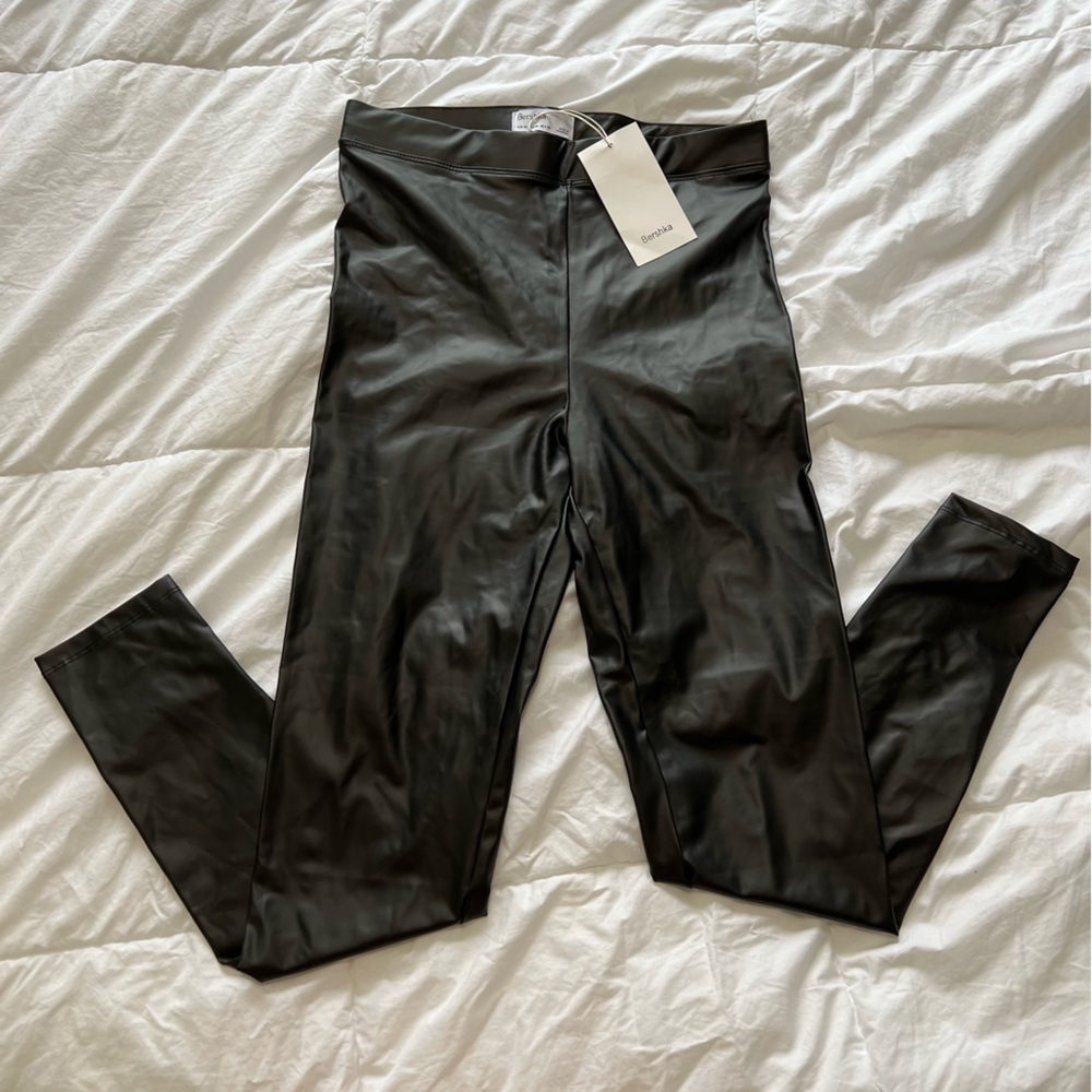 Faux Leather Leggings High Waisted NEW W/TAGS